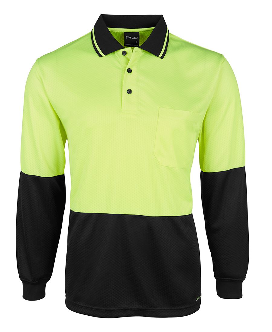 JB 6HJNL HV 4602.1 L/S JACQUARD POLO