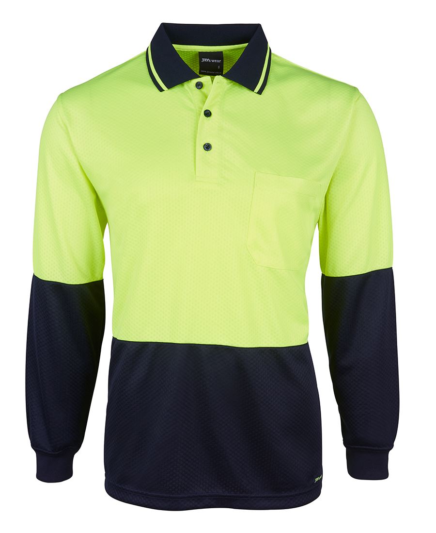 JB 6HJNL HV 4602.1 L/S JACQUARD POLO