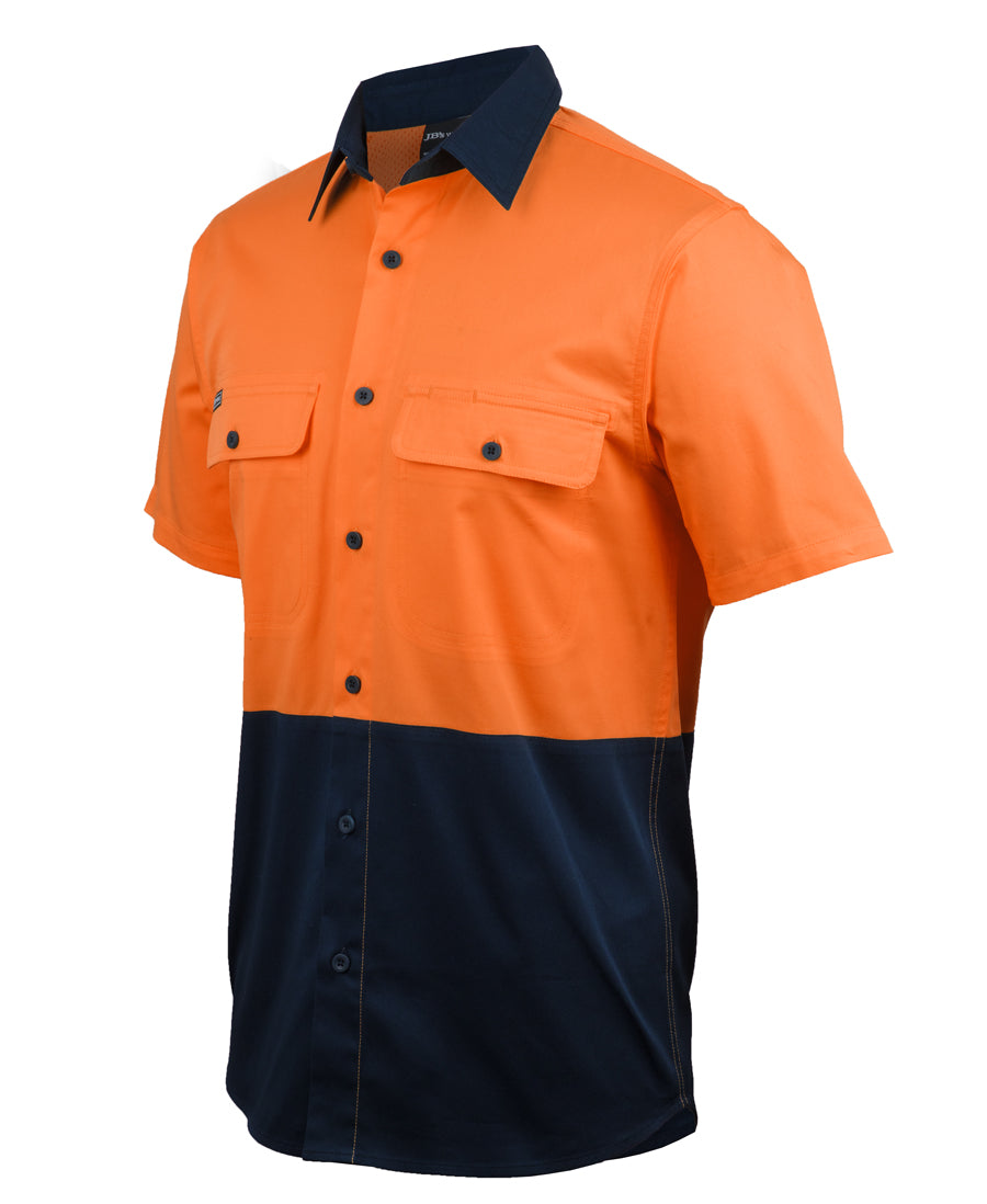 JB 6HSWS HV S/S STRETCH WORK SHIRT