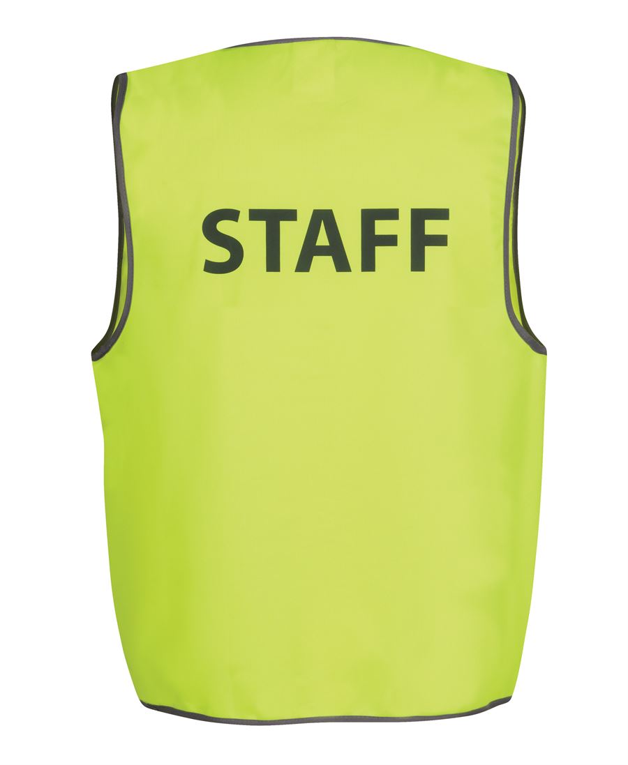 JB 6DNS6 Hi Vis Safety Vest Staff/ Visitor