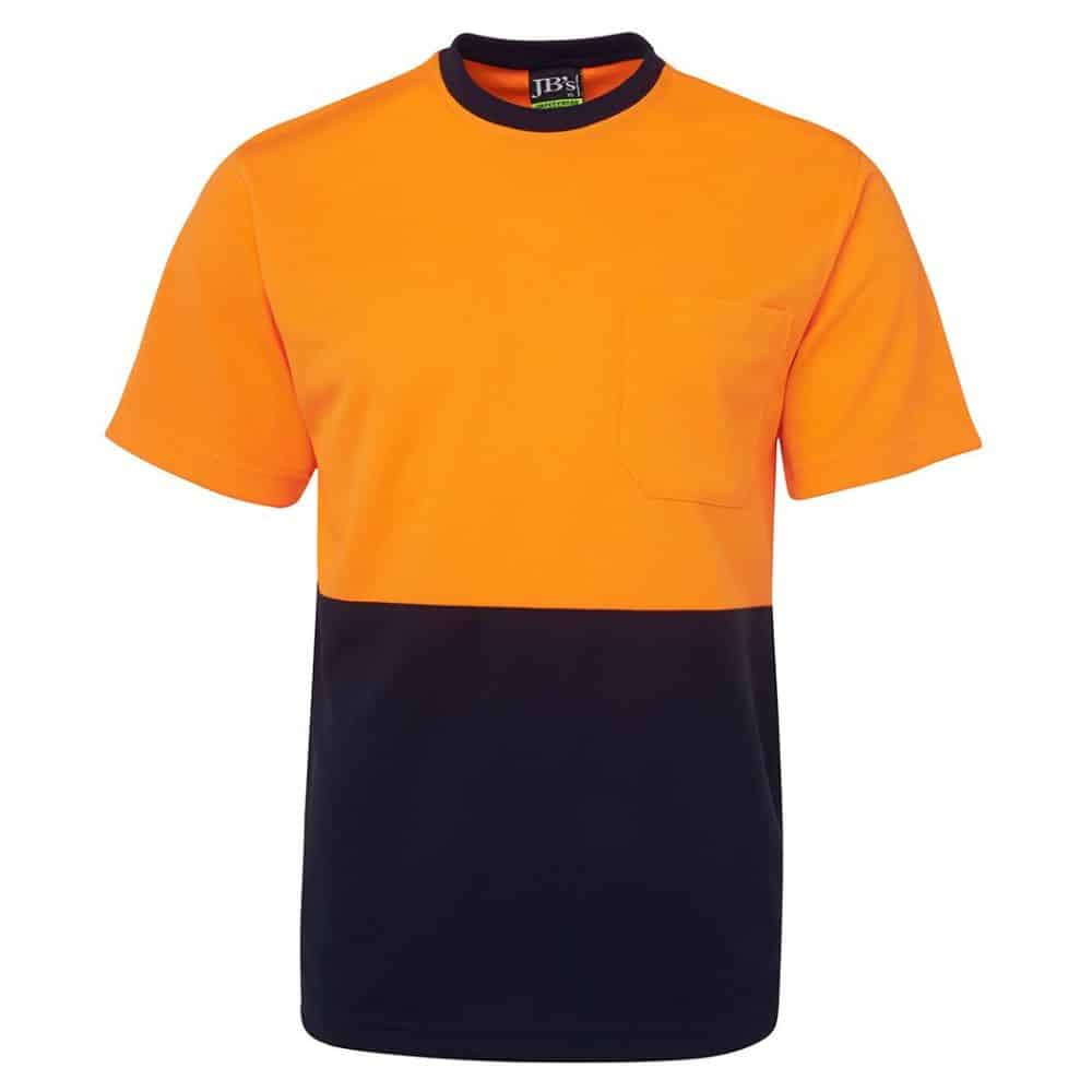 6HVT_HI-VIS-TRAD-T-SHIRT-Orange-Navy