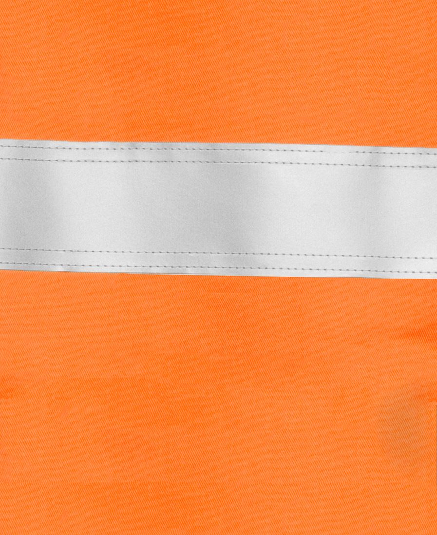 JB 6HWCF Hi Vis (D+N) Close Front L/S Shirt 190G