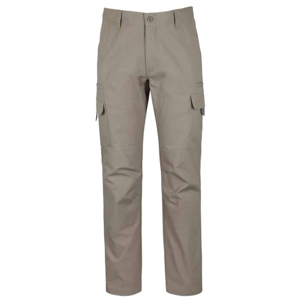 6MSP_JB'S MULTI POCKET STRETCH CANVAS PANT-Taupe