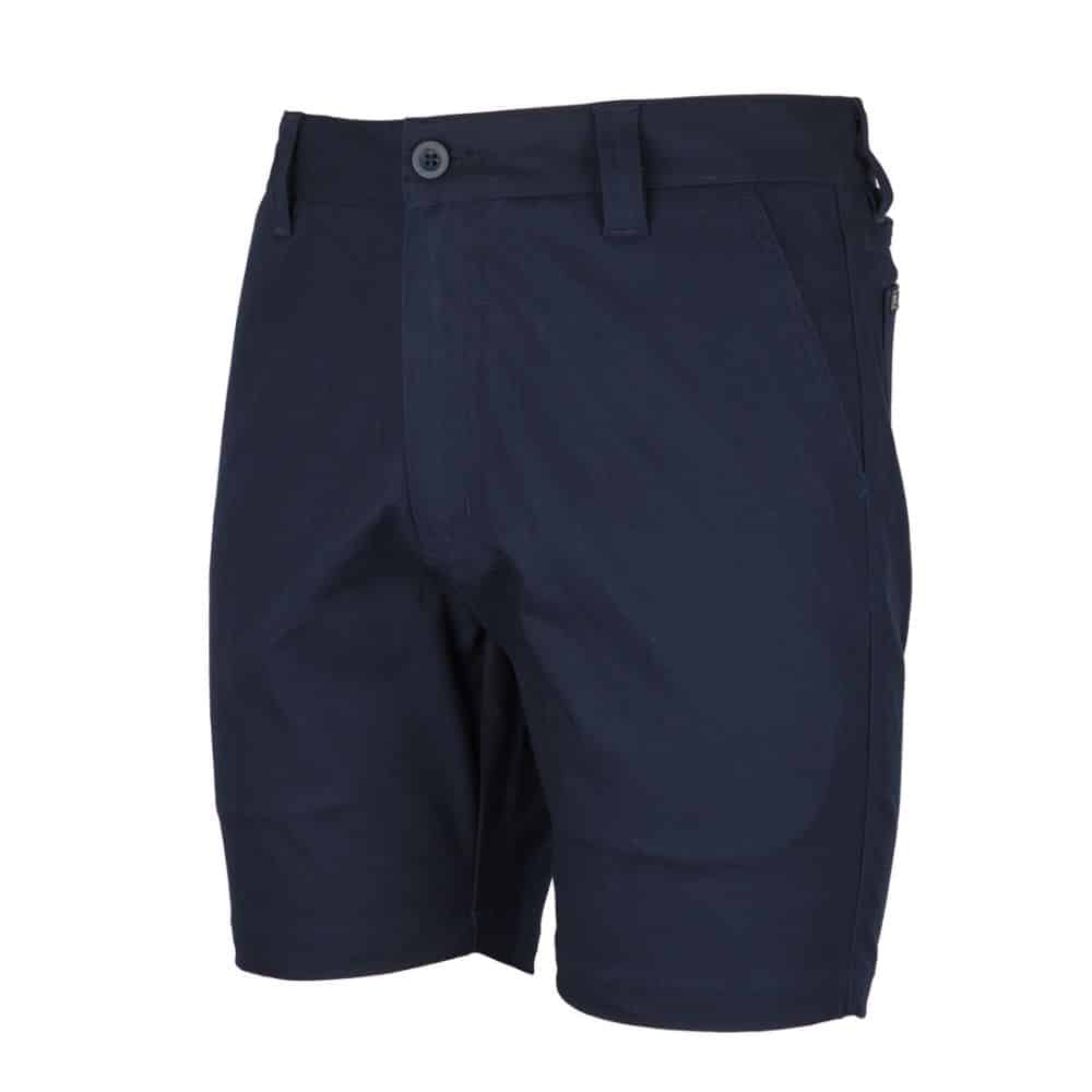 6SCS_JB'S STRETCH CANVAS SHORT-Navy