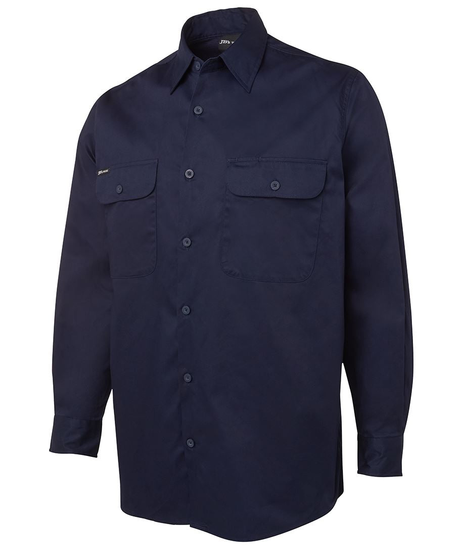 JB 6WSLL L/S 150G WORK SHIRT