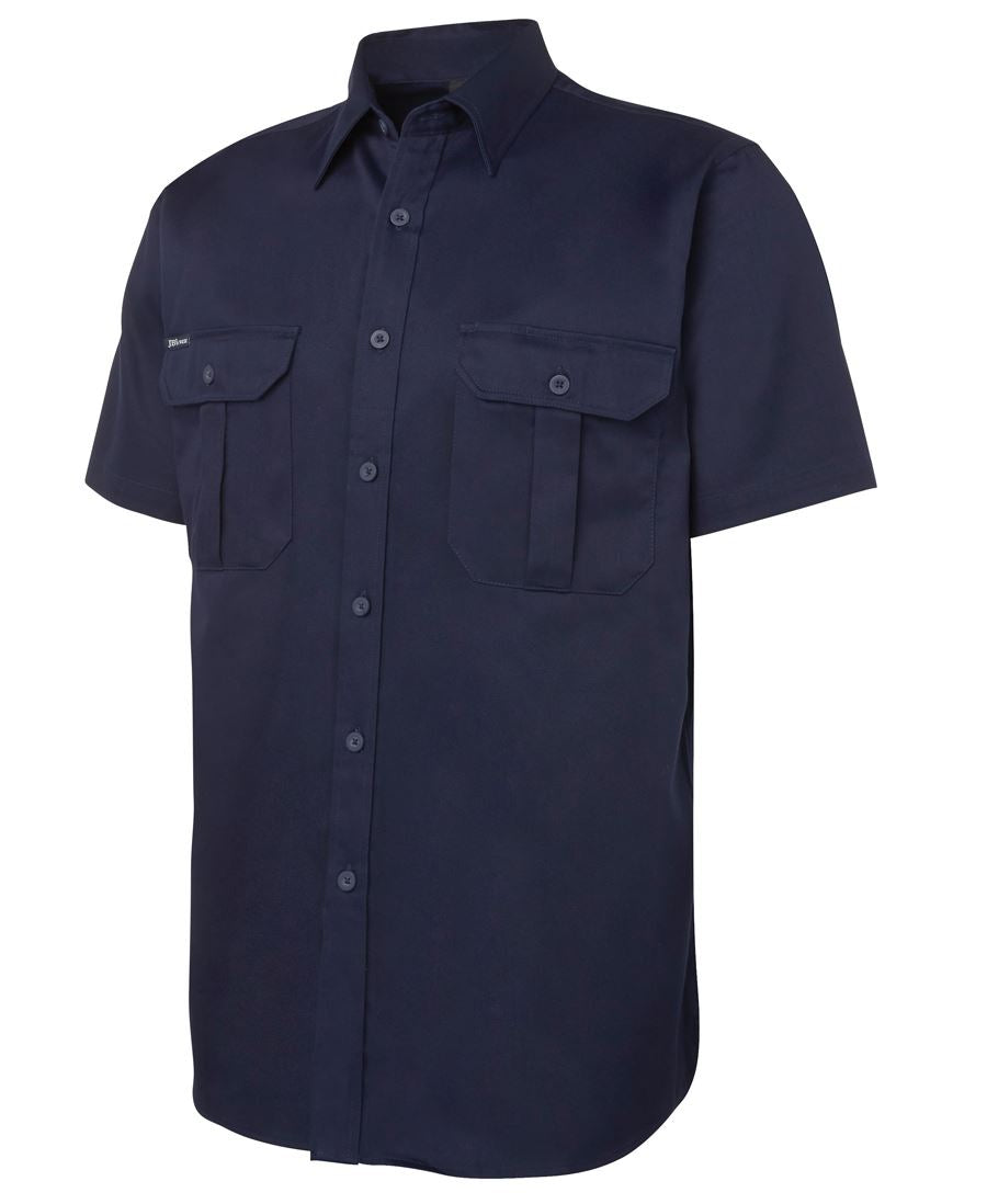 JB 6WSS  S/S 190G WORK SHIRT