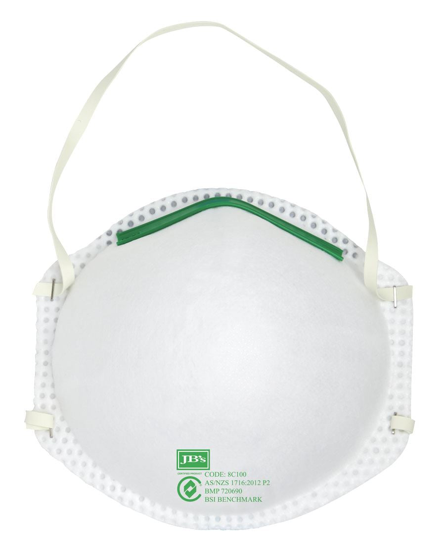JB 8C100 P2 RESPIRATOR (20PC)
