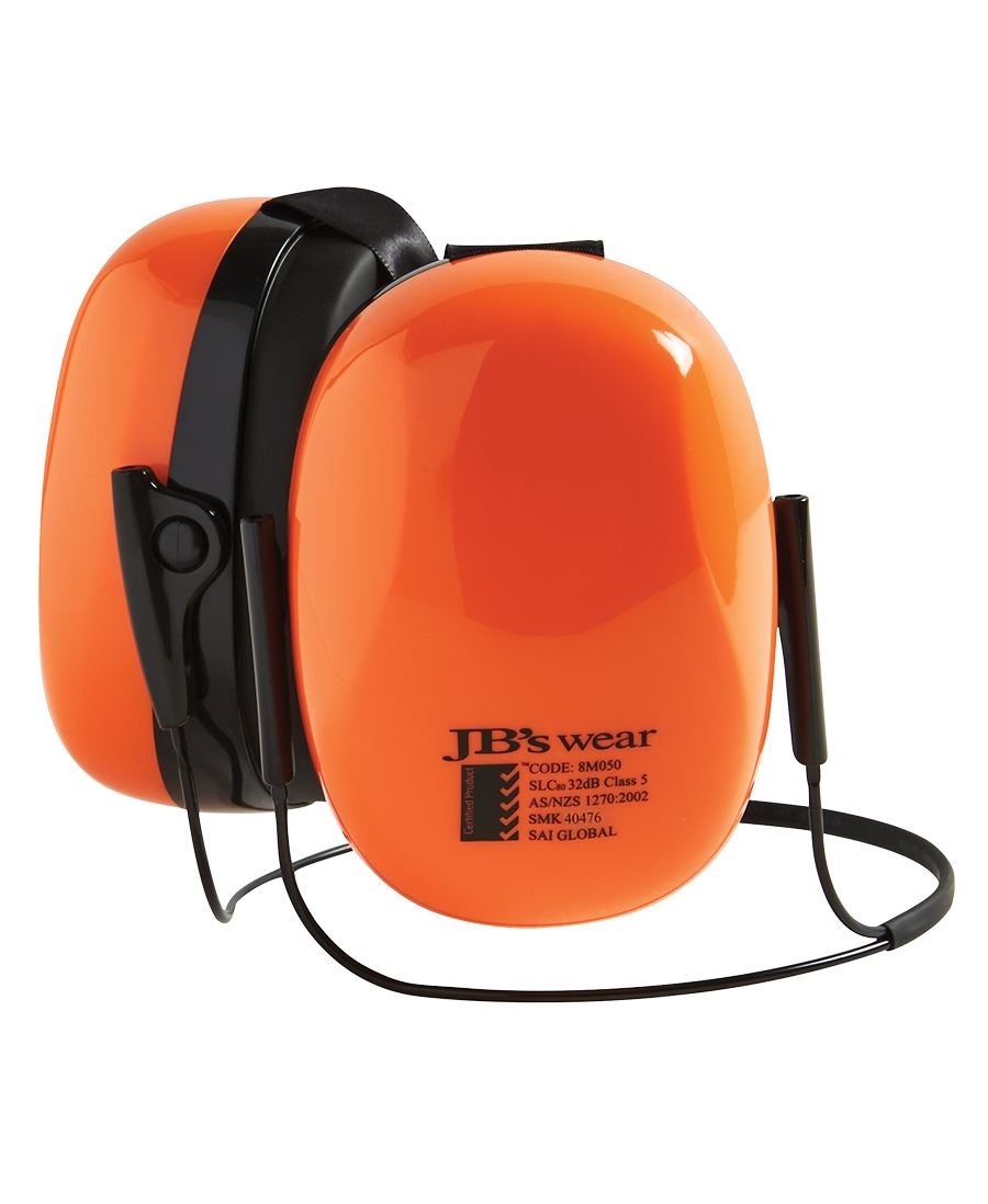 JB 8M050 32dB SUPREME EAR MUFF WITH NECK BAND