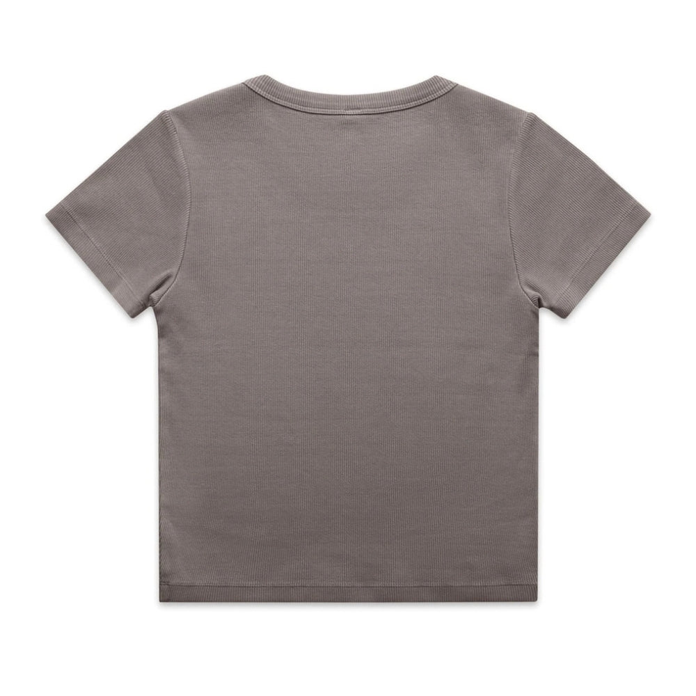 AS Wo's Faded Organic Rib Tee 4036