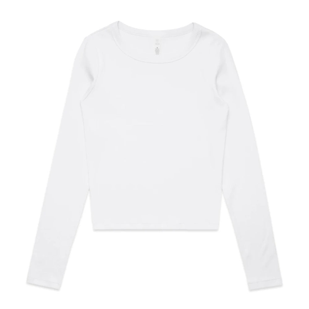 AS Wo's Organic Rib L/S Tee 4096