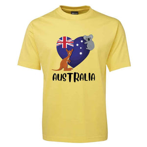 Australia-Heart-Flag-with-Koala-Kangarro_Yellow