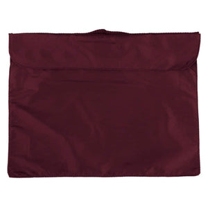B4375_SATCHEL BAG-Maroon
