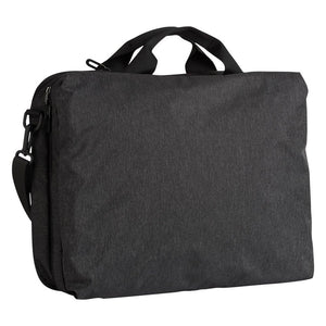 B5005_Leyton Utility Heather Laptop Bag-Marl black