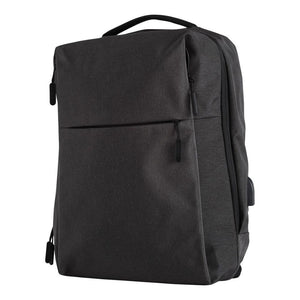 B5006_EXECUTIVE HEATHER BACKPACK-Marl Charcoal