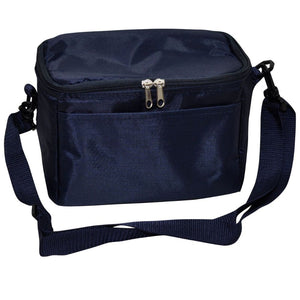 B6001_COOLER BAG - 6 Can Cooler Bag-Navy