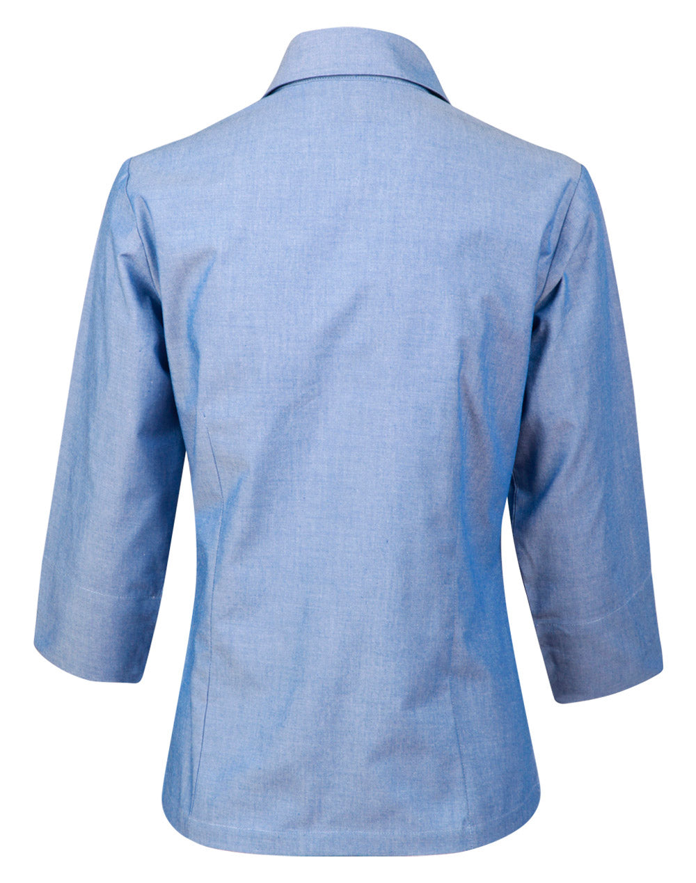 WS Ladies' Chambray 3/4 Sleeve - BS04