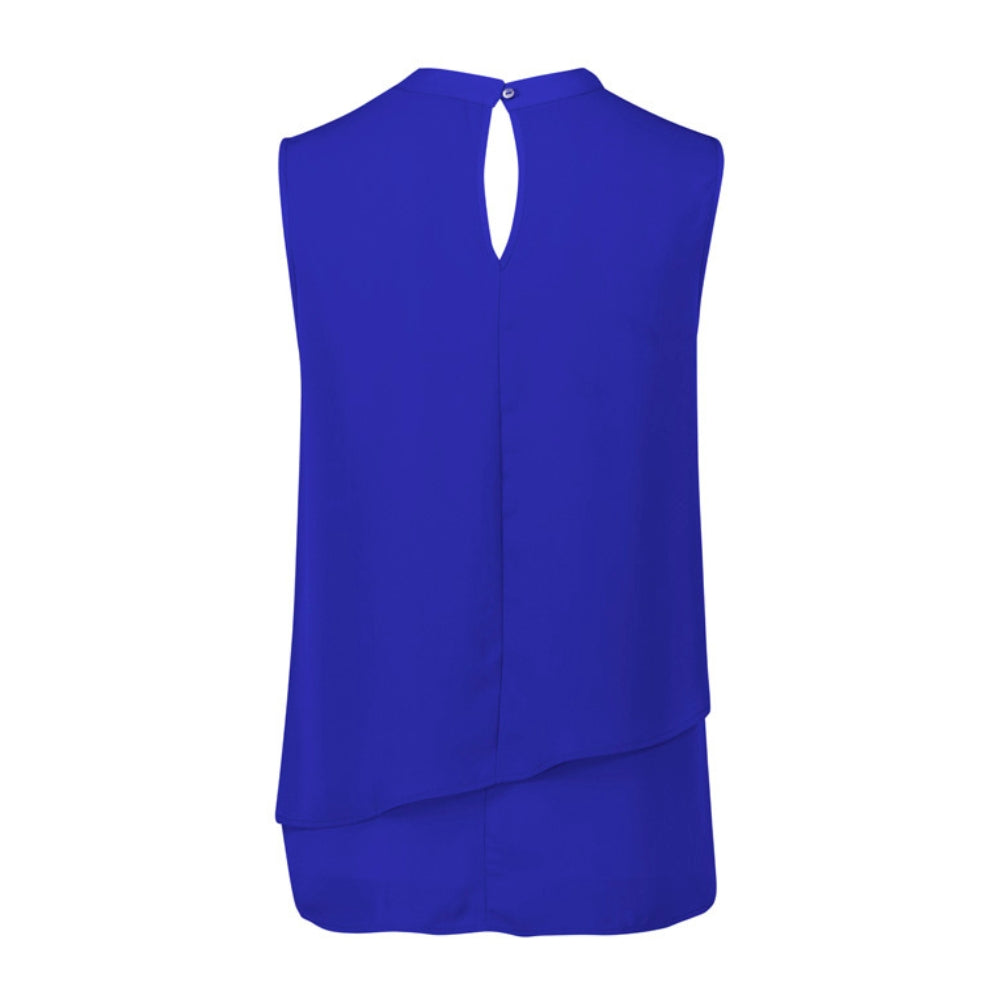 BZ Womens Seville Sleeveless Layered Blouse RB260LN