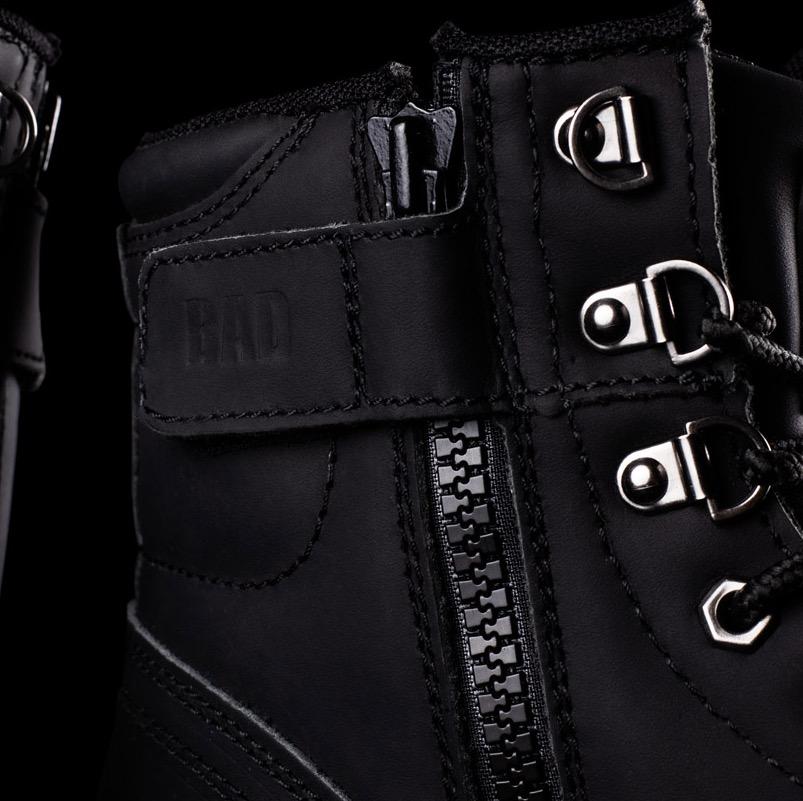 BD Storm Zip Side Safety Work Boots