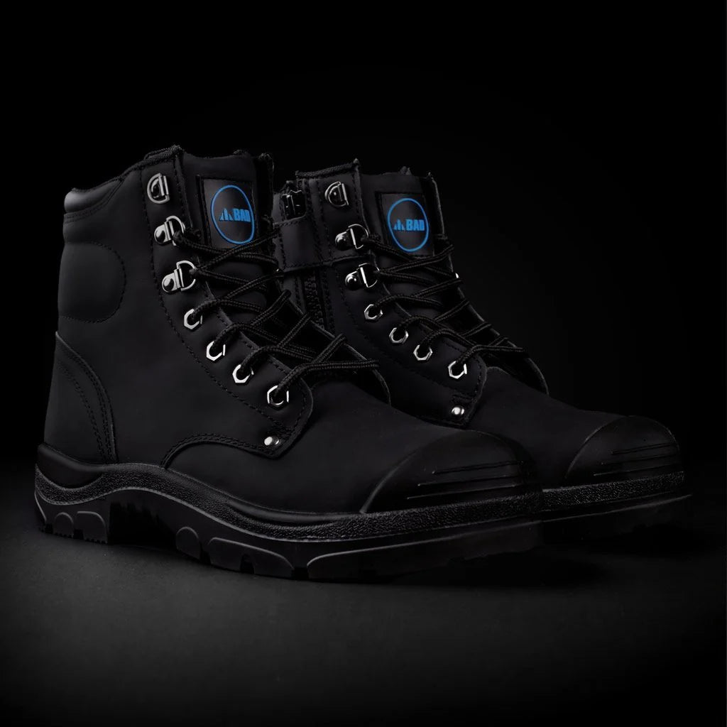 BD Storm Zip Side Safety Work Boots