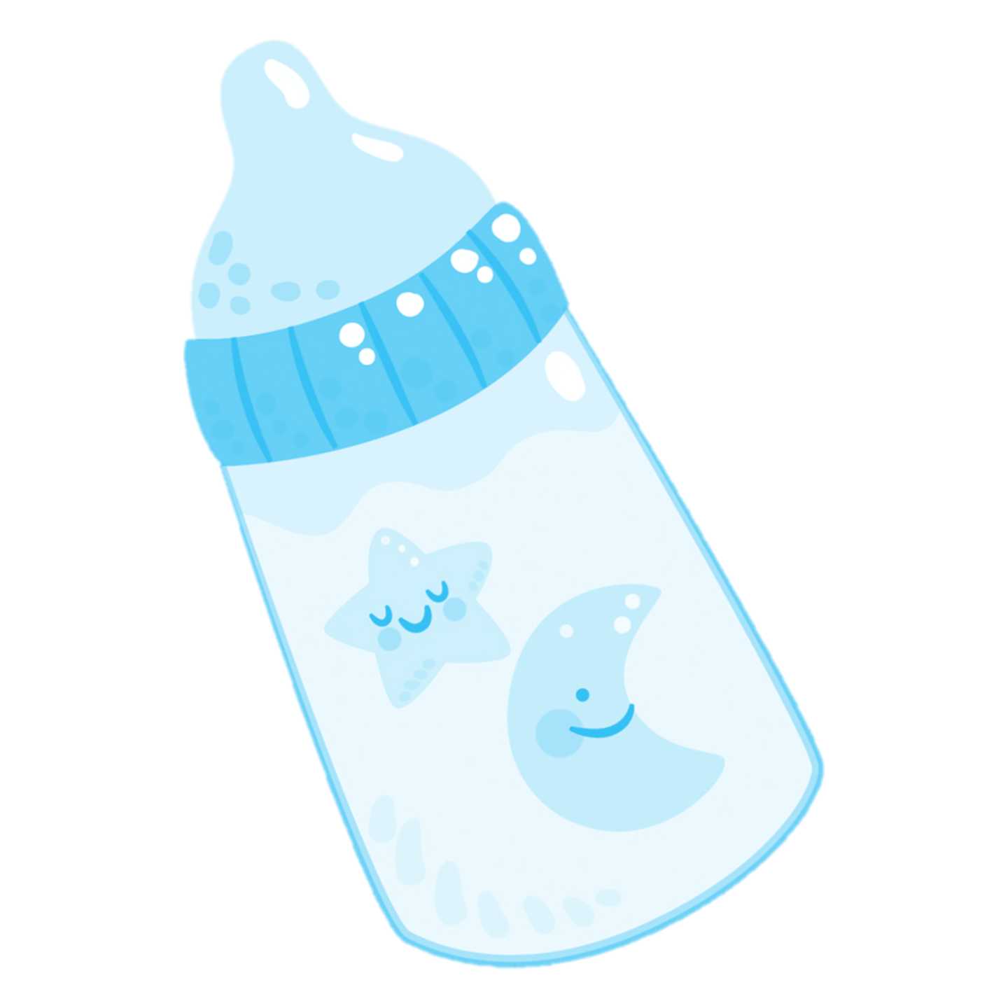 Blue-Feeding-Bottle