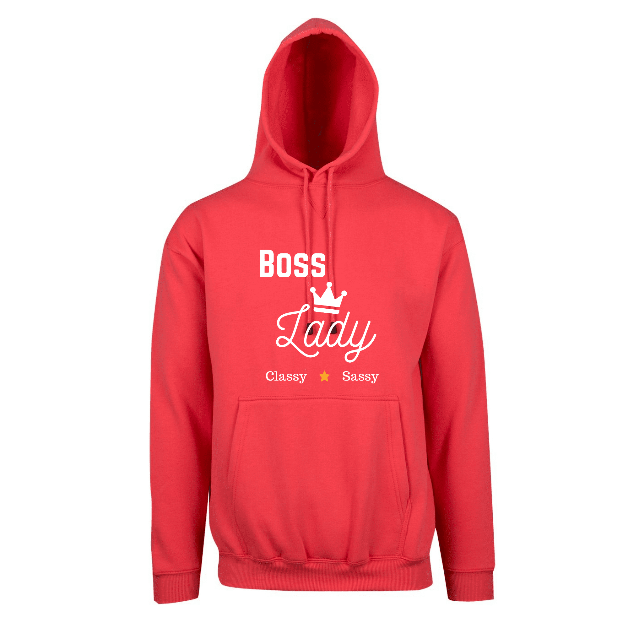 Boss-Lady_Coral-Red_Hoody