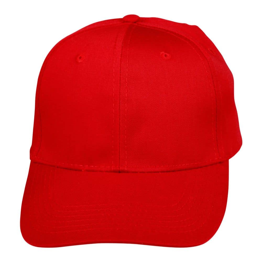 CH13_Polycotton-Twill-Cap-Red