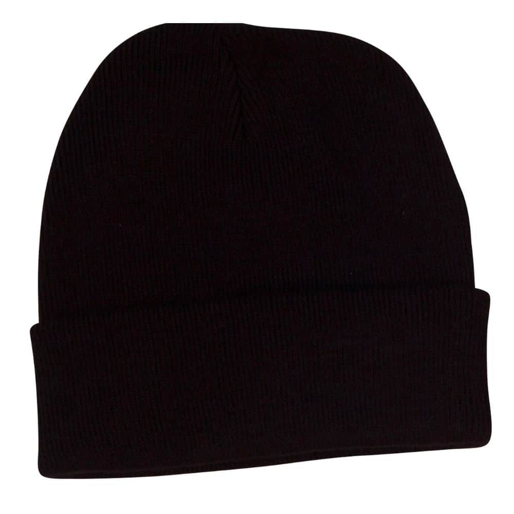 CH28_Roll-Up-Acrylic-Beanie-Black