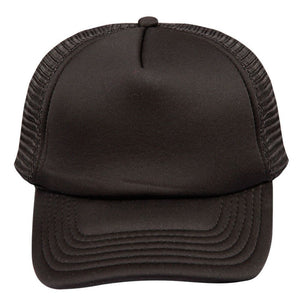 CH69_CONTRAST-TRUCKER-CAP-Black-Black-Front