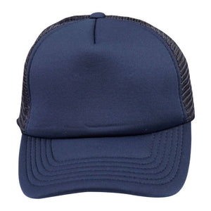 CH69_CONTRAST-TRUCKER-CAP-Navy-Navy-front
