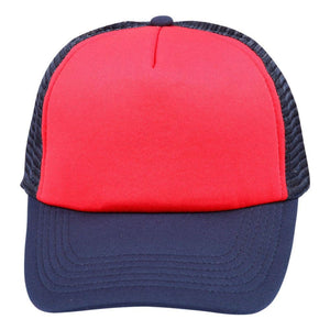CH69_CONTRAST-TRUCKER-CAP-Red-Navy-front