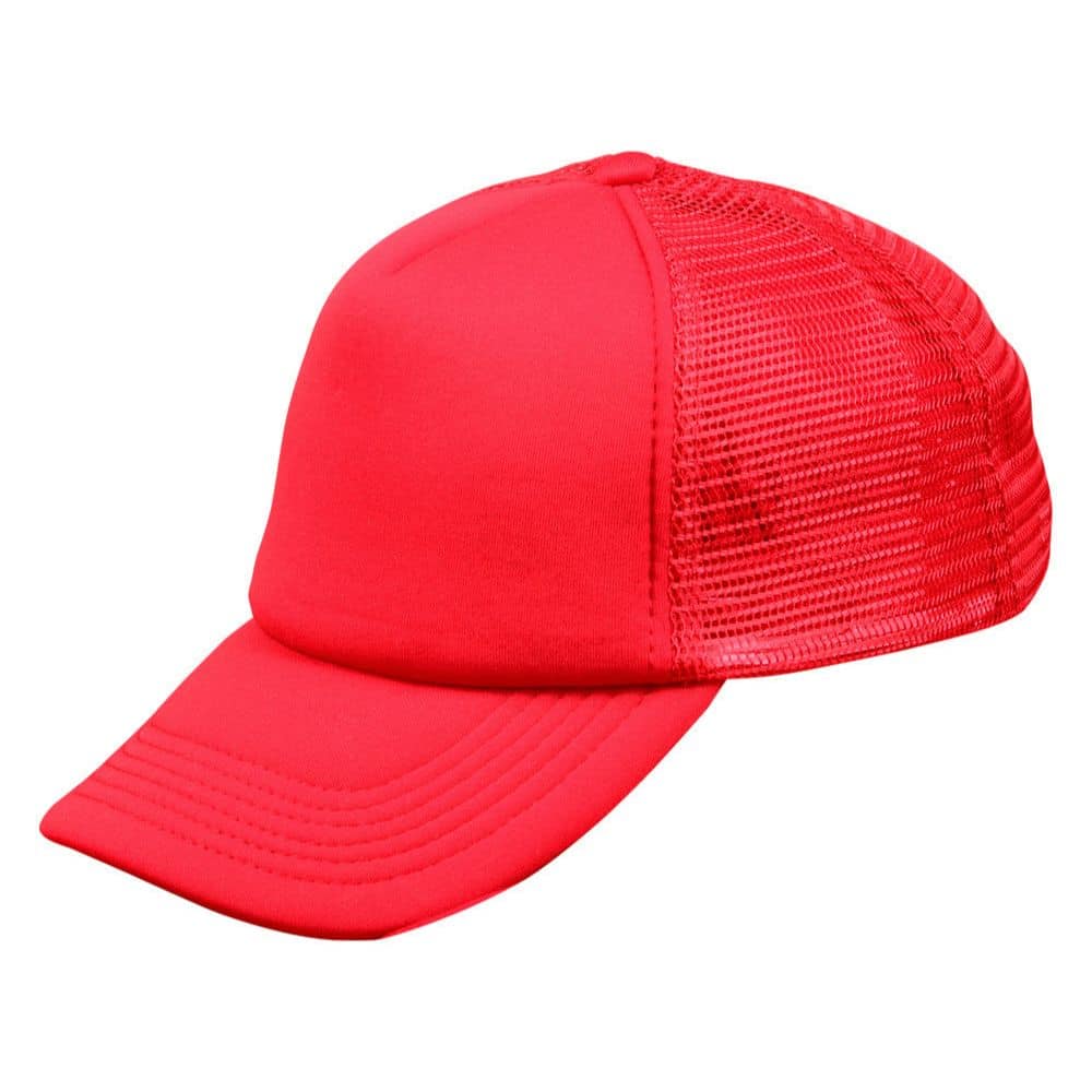 CH69_CONTRAST-TRUCKER-CAP-Red-Red-side