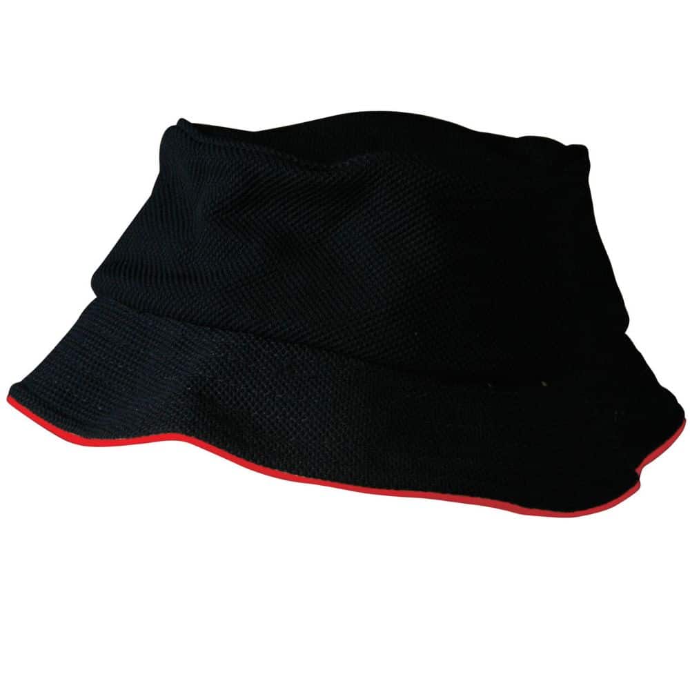 CH71_Pique-Mesh-With-Sandwich-Bucket-Hat-Black-Red