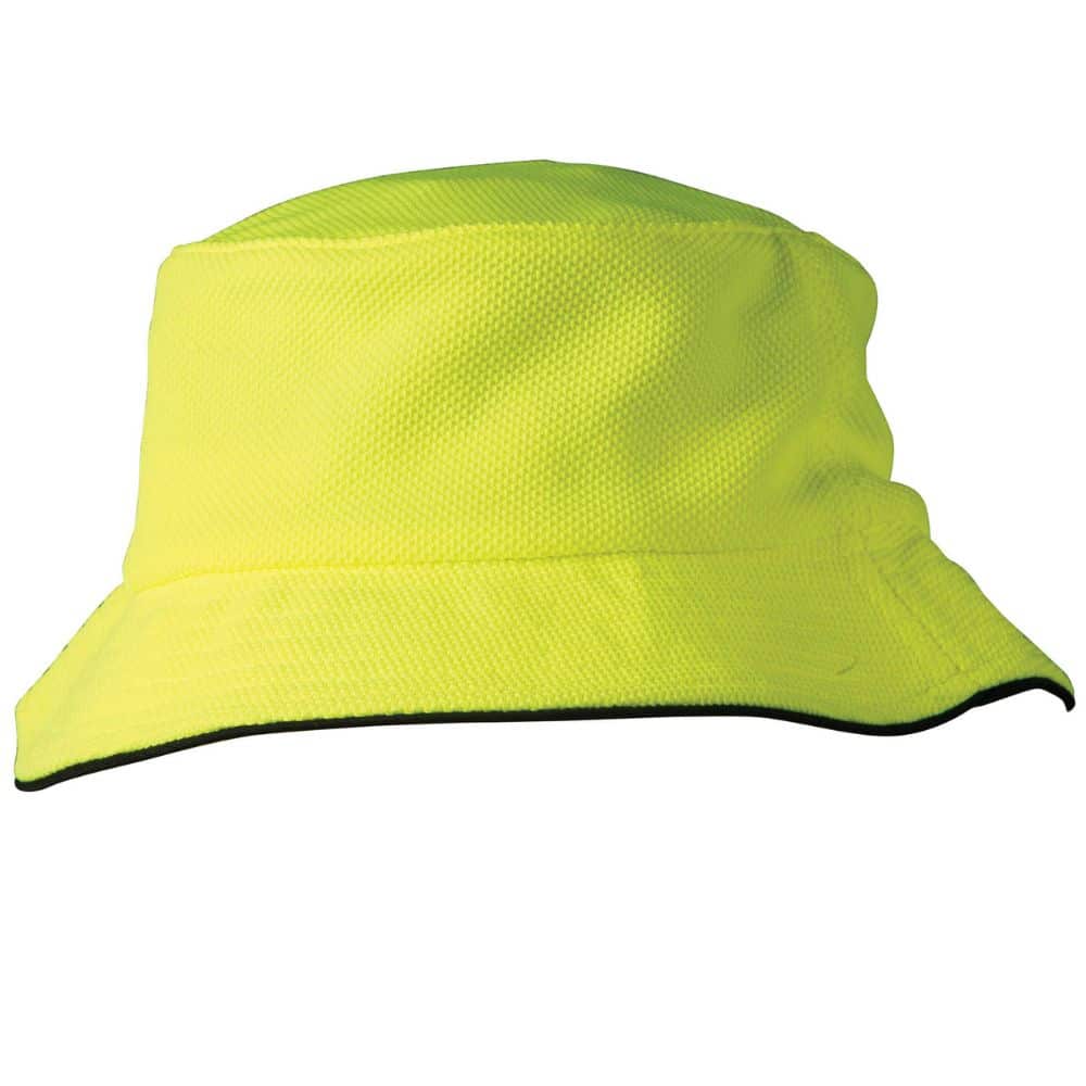 CH71_Pique-Mesh-With-Sandwich-Bucket-Hat-FluoroYellow-Navy