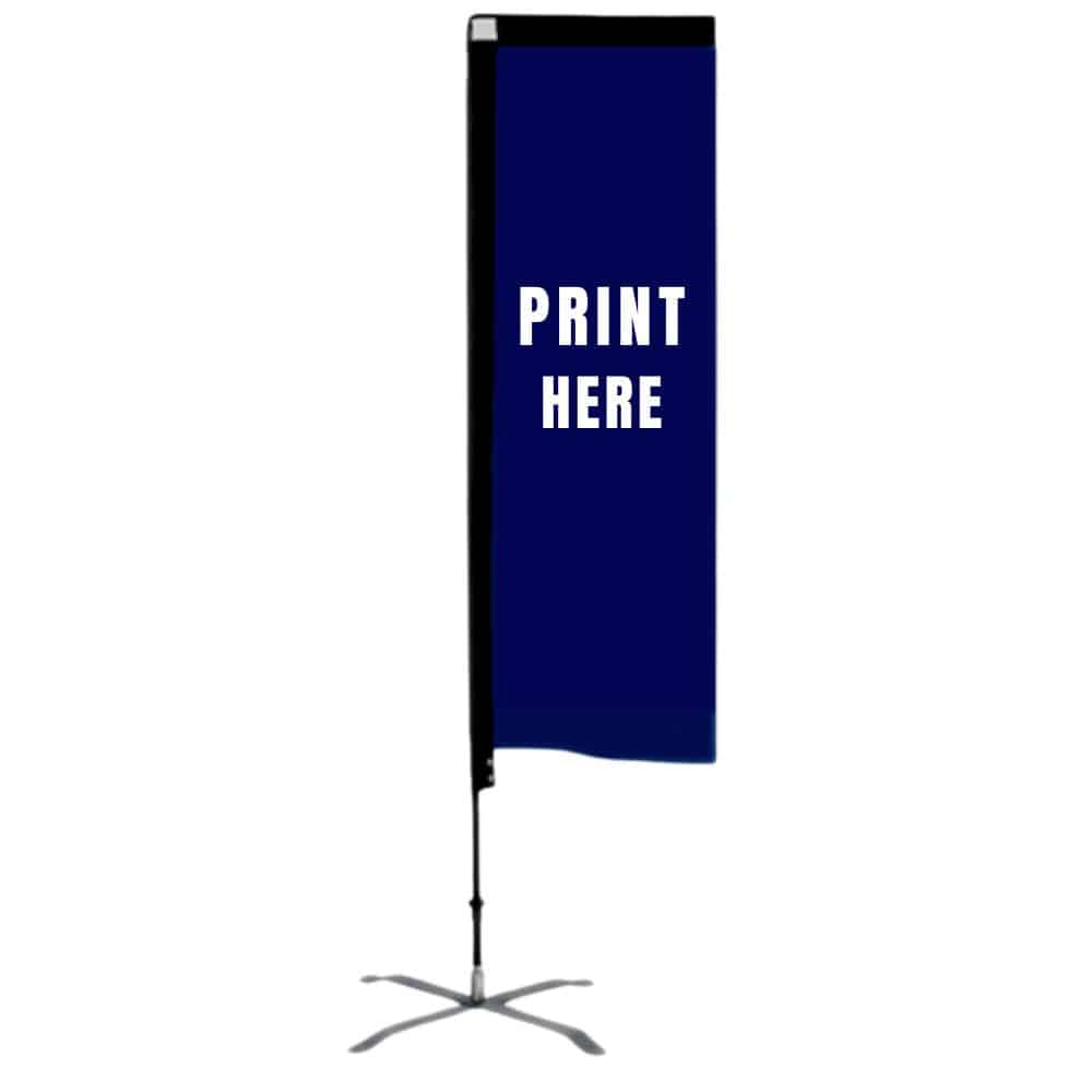Custom Advertising Rectangle Flags