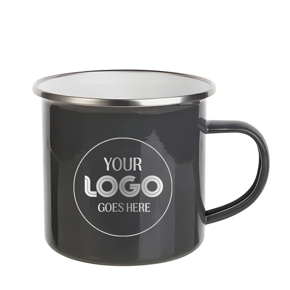 Customized Enamel Mugs - 12oz