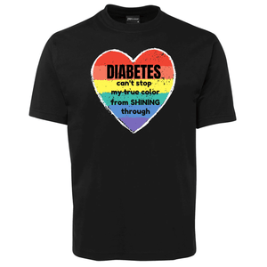 Diabetes-cant-stop-my-true-color-from-shining-through_Black