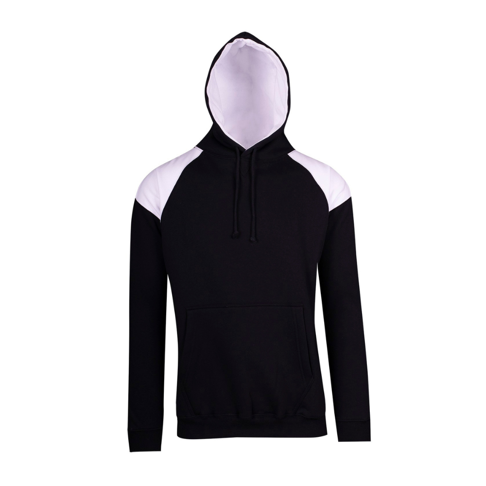 RM Mens Shoulder Contrast Panel Hoodie - F303HP