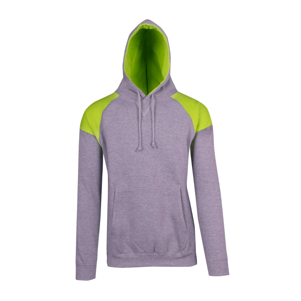 RM Mens Shoulder Contrast Panel Hoodie - F303HP