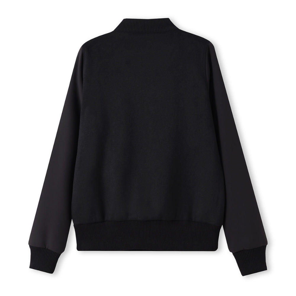 RM 500gsm Women's/Junior Wool Blend Soft Shell Varsity Jacket - F372UN