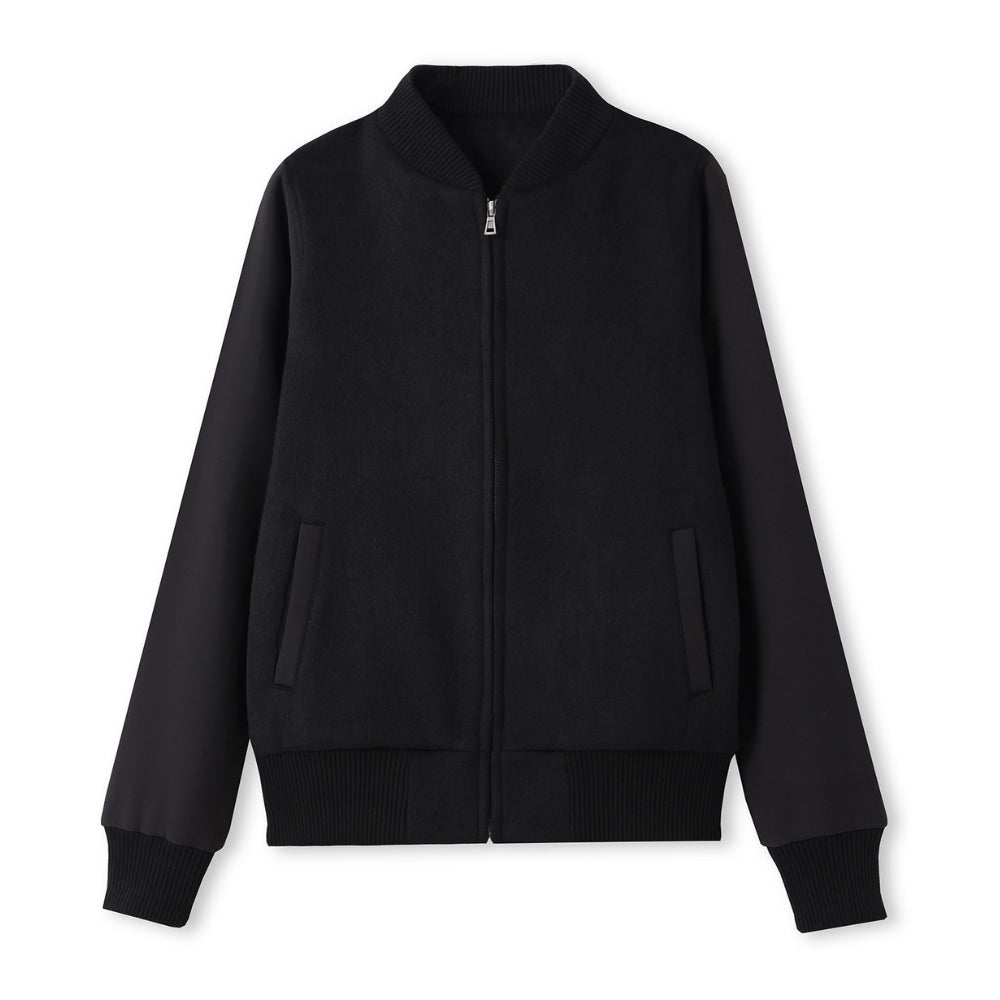 RM 500gsm Women's/Junior Wool Blend Soft Shell Varsity Jacket - F372UN