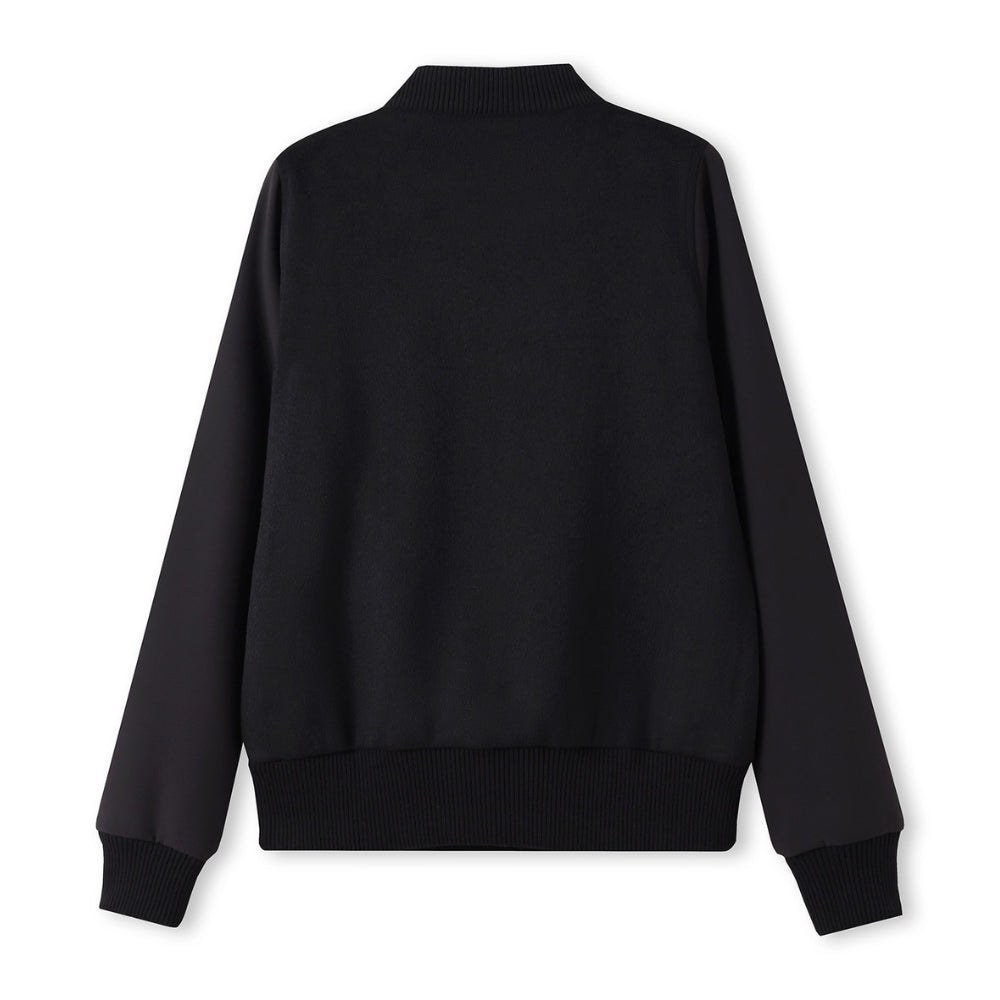 RM 500gsm Men's/Unisex Wool Blend Soft Shell Varsity Jacket - F372WS