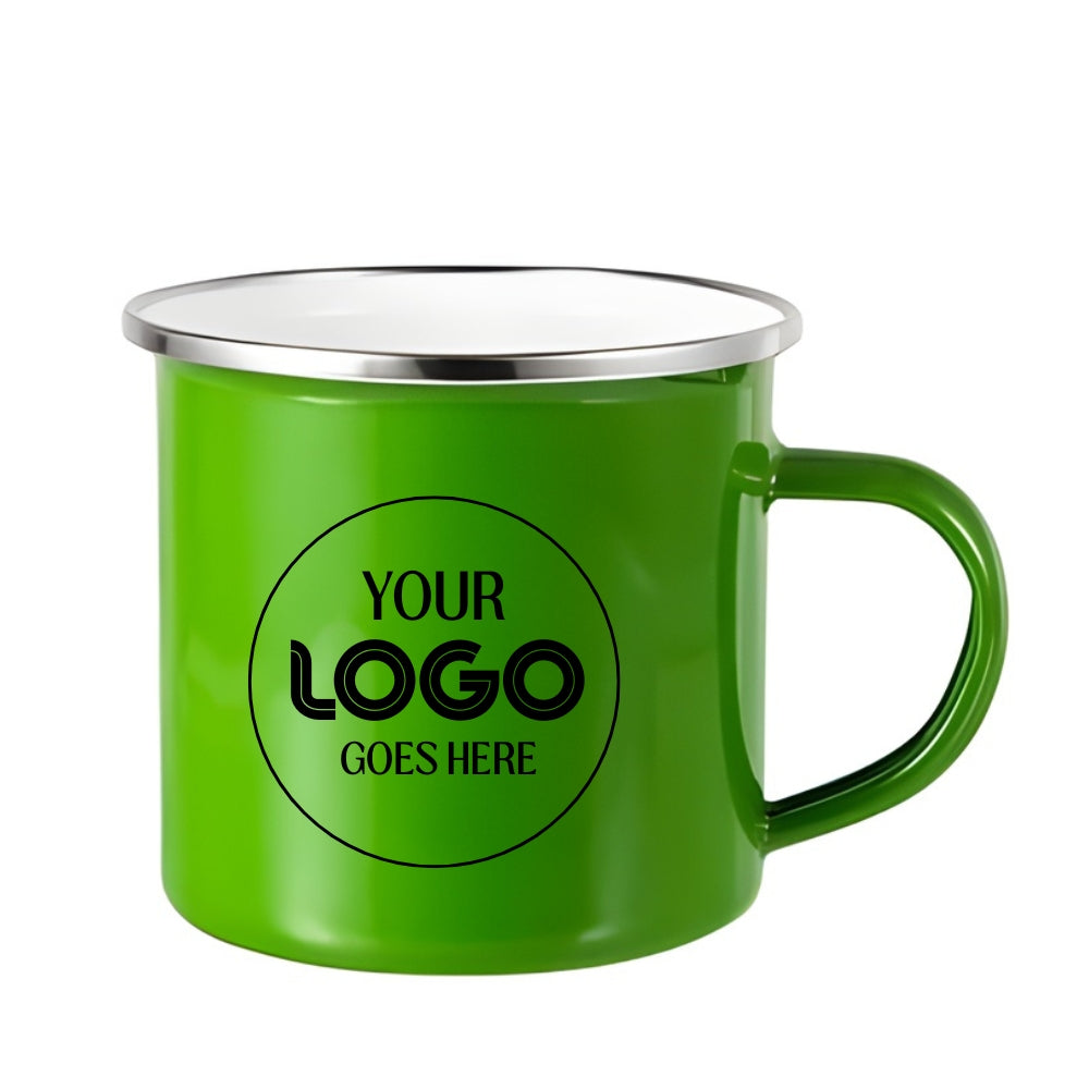 Customized Enamel Mugs - 12oz