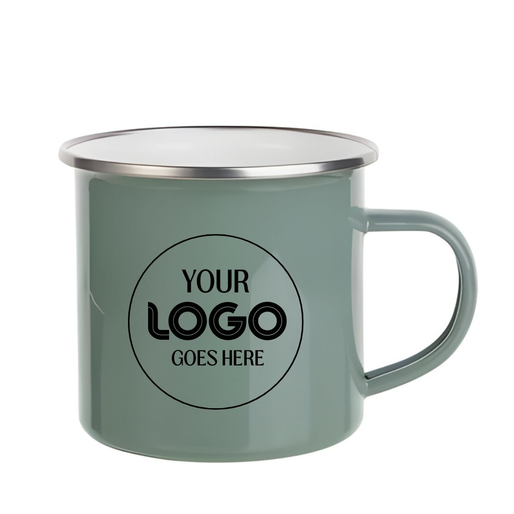 Customized Enamel Mugs - 12oz