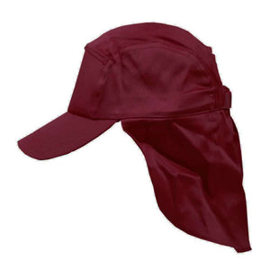 H1025_Kids-Poly-Cotton-Legionnaire-Maroon-side