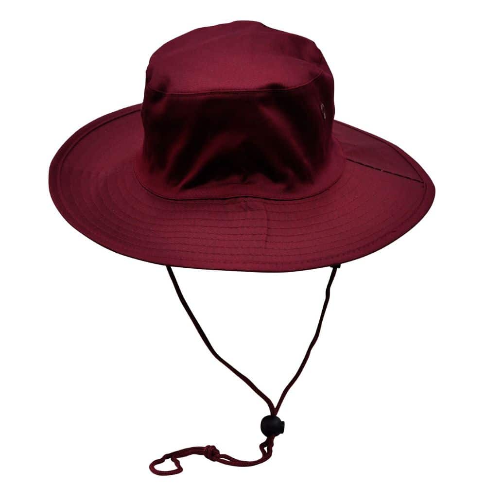 H1035_Surf-Hat-With-Break-Away-Strap-Maroon