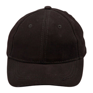 H1055_Kids-Brushed-Cotton-Cap-Black