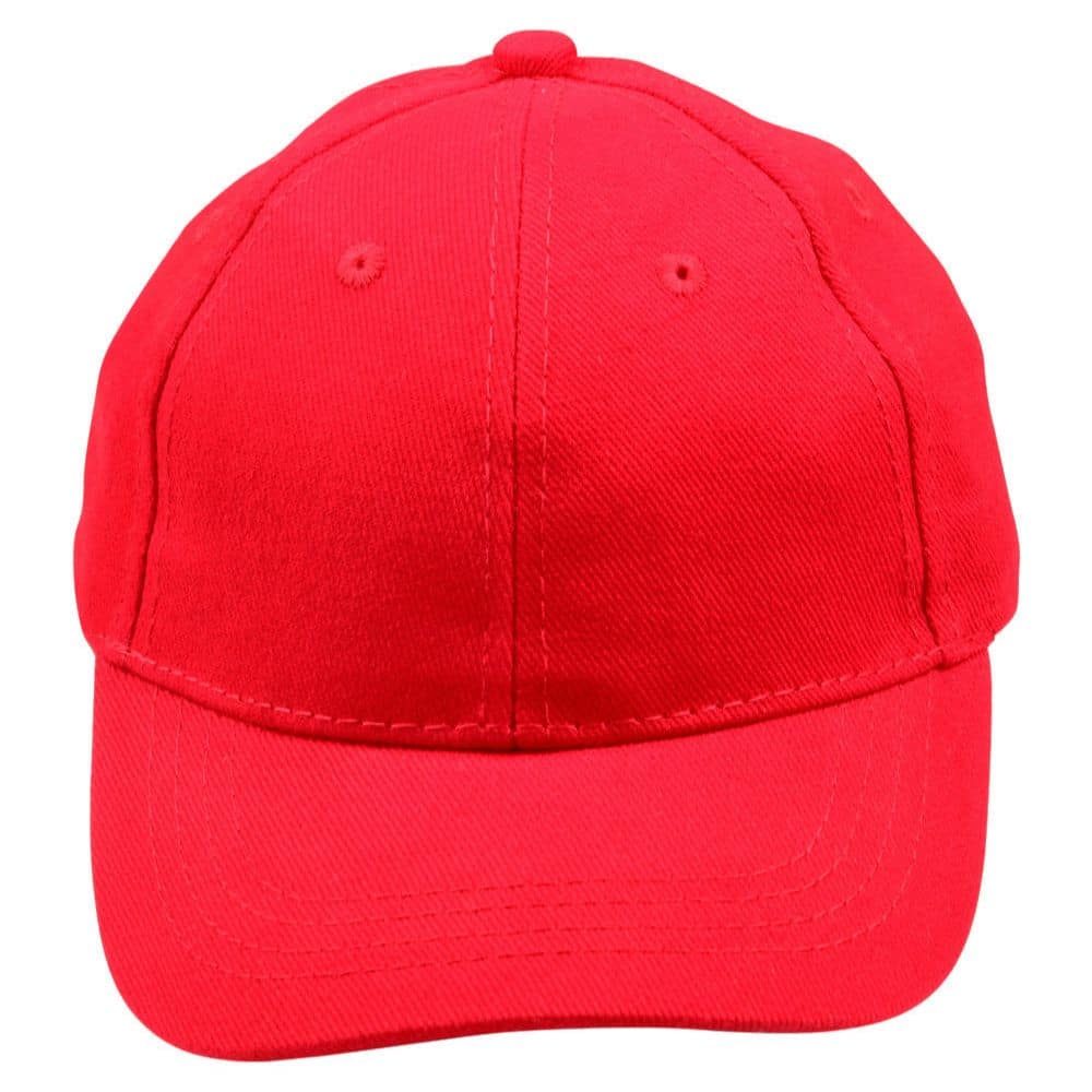 H1055_Kids-Brushed-Cotton-Cap-Red
