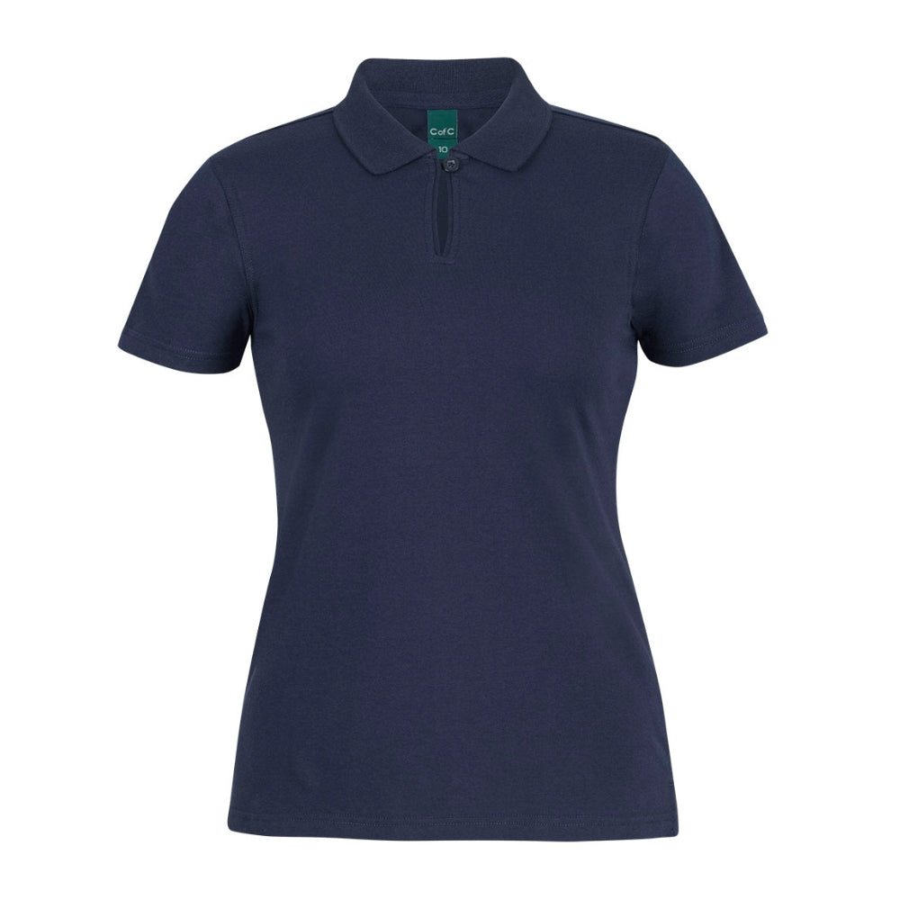 JB's 2STS1 C of C LADIES COTTON S/S STRETCH POLO