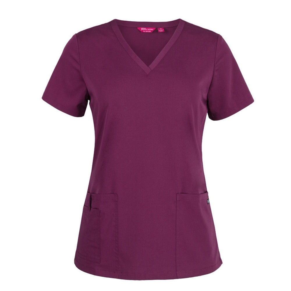 JB 4SNT1 Ladies NU Scrub Top