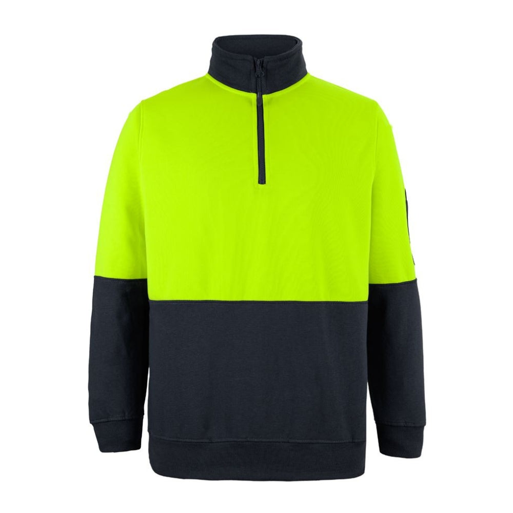 JB Hi Vis 1/2 Zip Fleecy Sweat 6HVFH